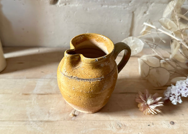 Petite Provencal Clay Jug