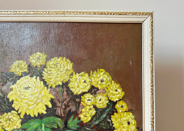 Yellow Chrysanthemum Painting