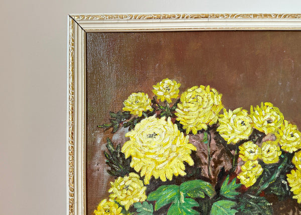 Yellow Chrysanthemum Painting