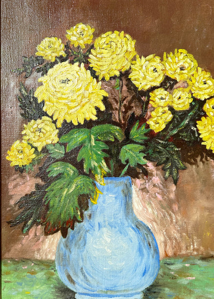 Yellow Chrysanthemum Painting