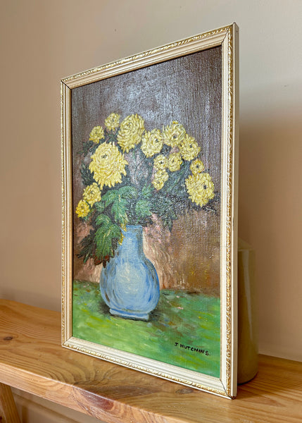Yellow Chrysanthemum Painting