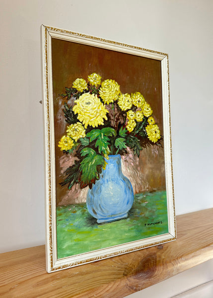 Yellow Chrysanthemum Painting