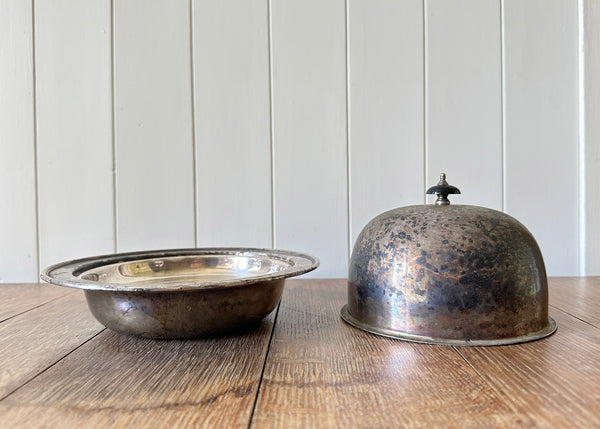 Silver Muffin Dish