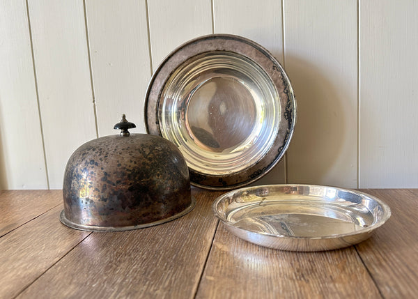 Silver Muffin Dish