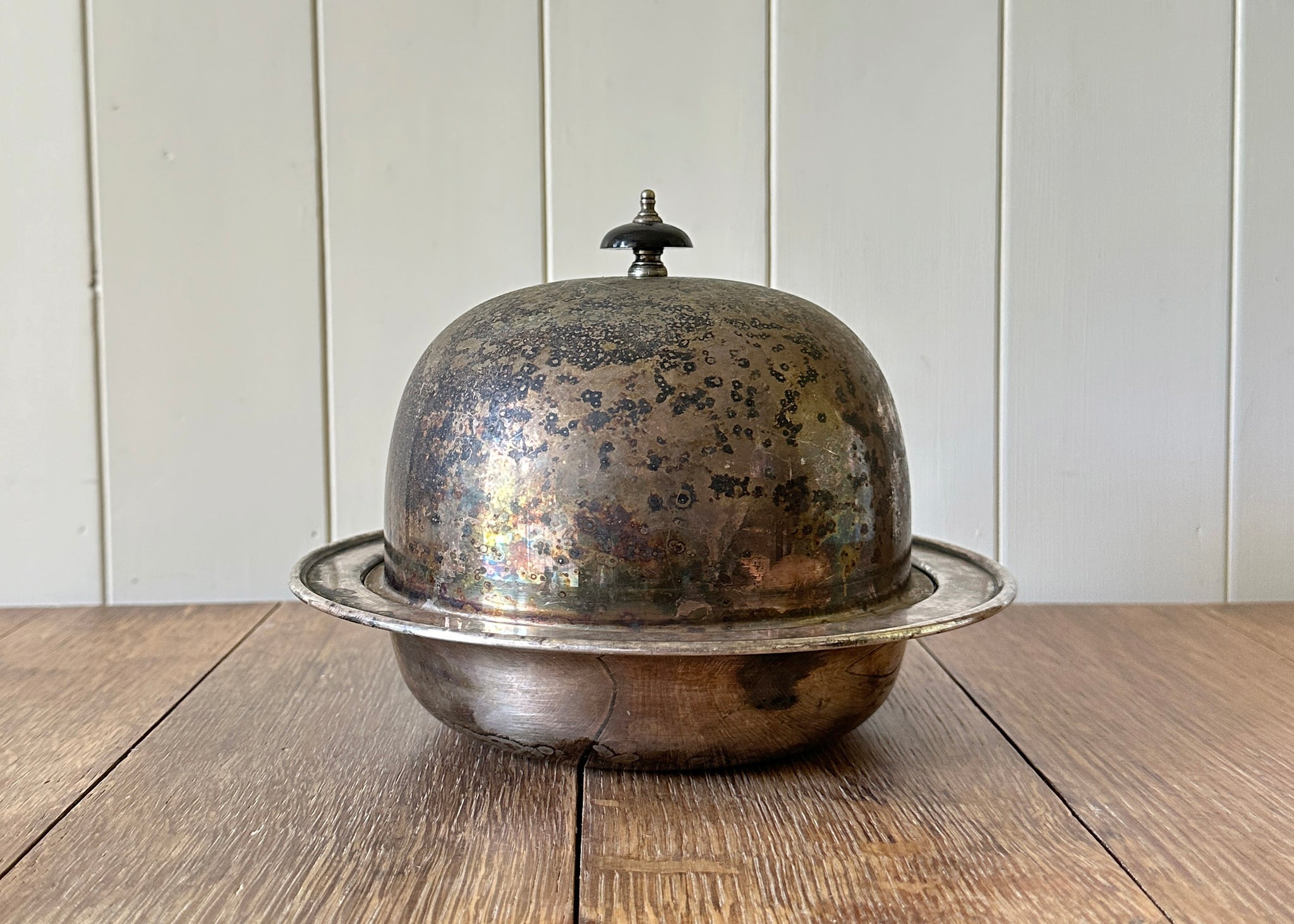 Silver Muffin Dish