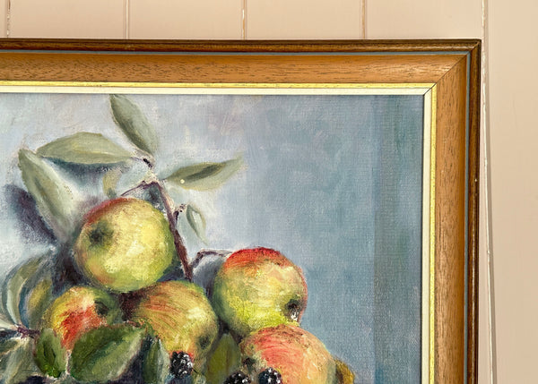 Apples & Blackberries Still Life