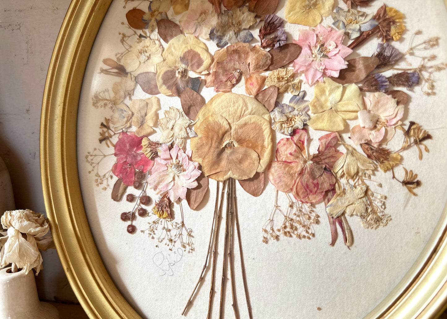 Pressed Flowers Artwork