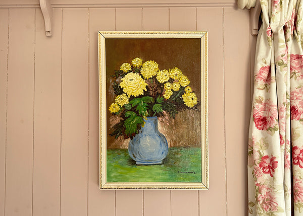 Yellow Chrysanthemum Painting