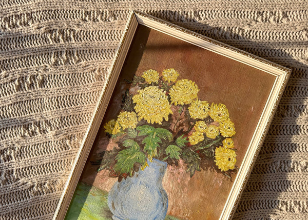 Yellow Chrysanthemum Painting