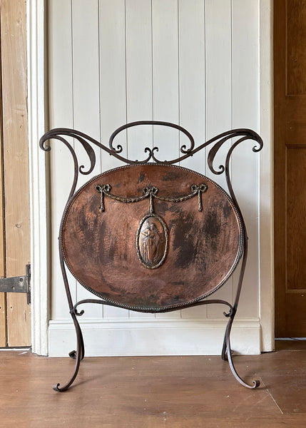 Neoclassical Fire Screen