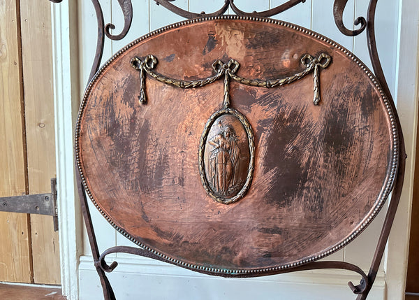 Neoclassical Fire Screen