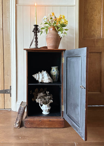 Pitch Pine Bedside Cabinet