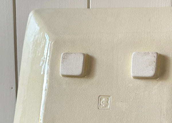 Studio Pottery Square Dish