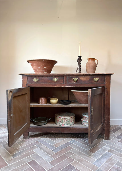 Old Pine Kitchen Dresser