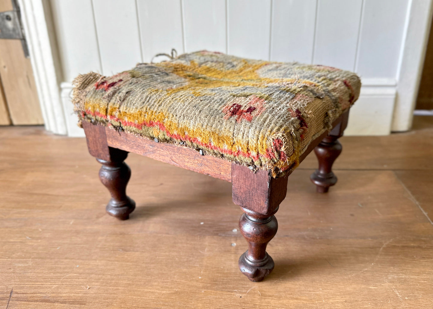 Tapestry Foot Stool