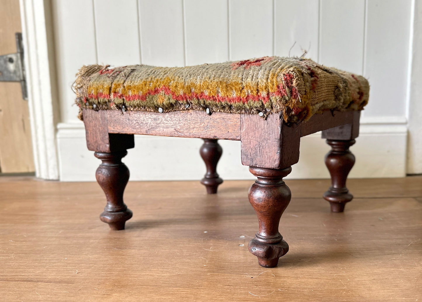 Tapestry Foot Stool