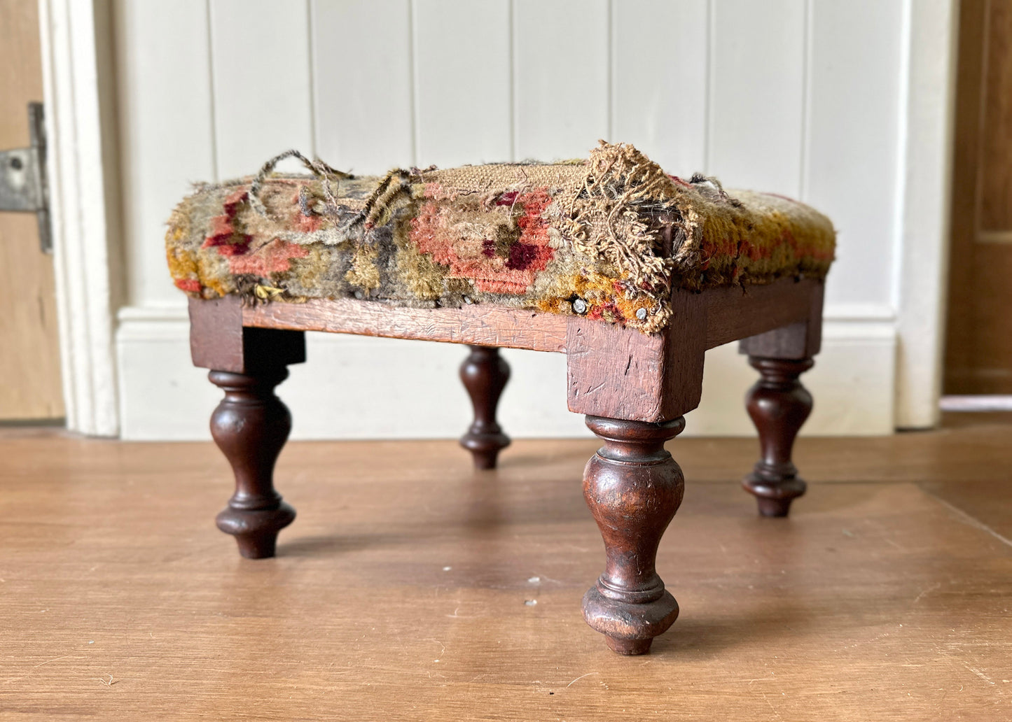 Tapestry Foot Stool