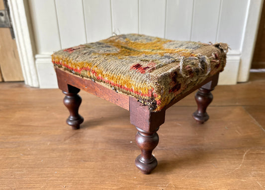 Tapestry Foot Stool