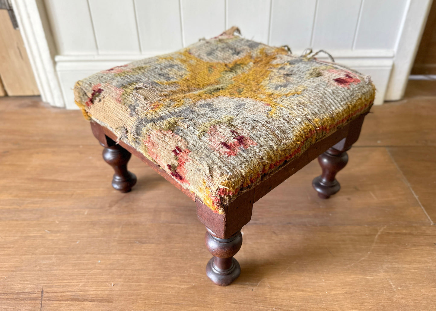 Tapestry Foot Stool