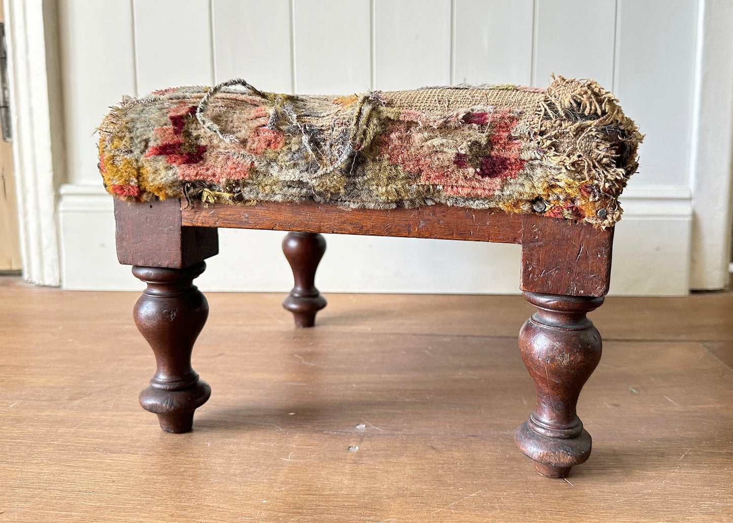 Tapestry Foot Stool