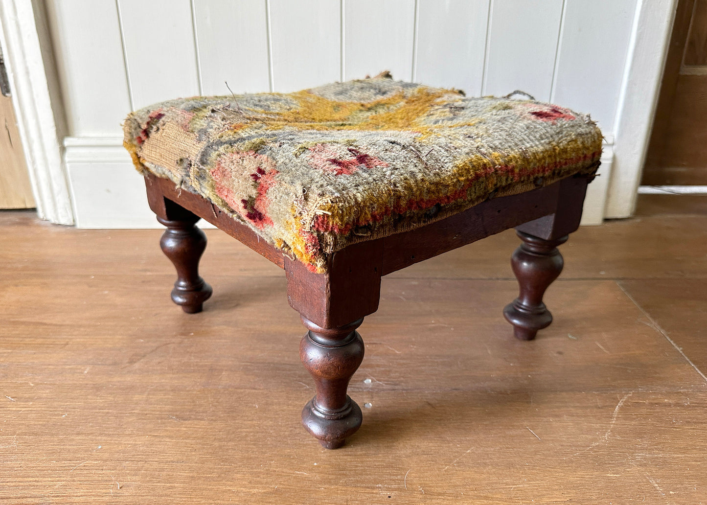 Tapestry Foot Stool