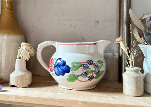 Spongeware Milk Jug