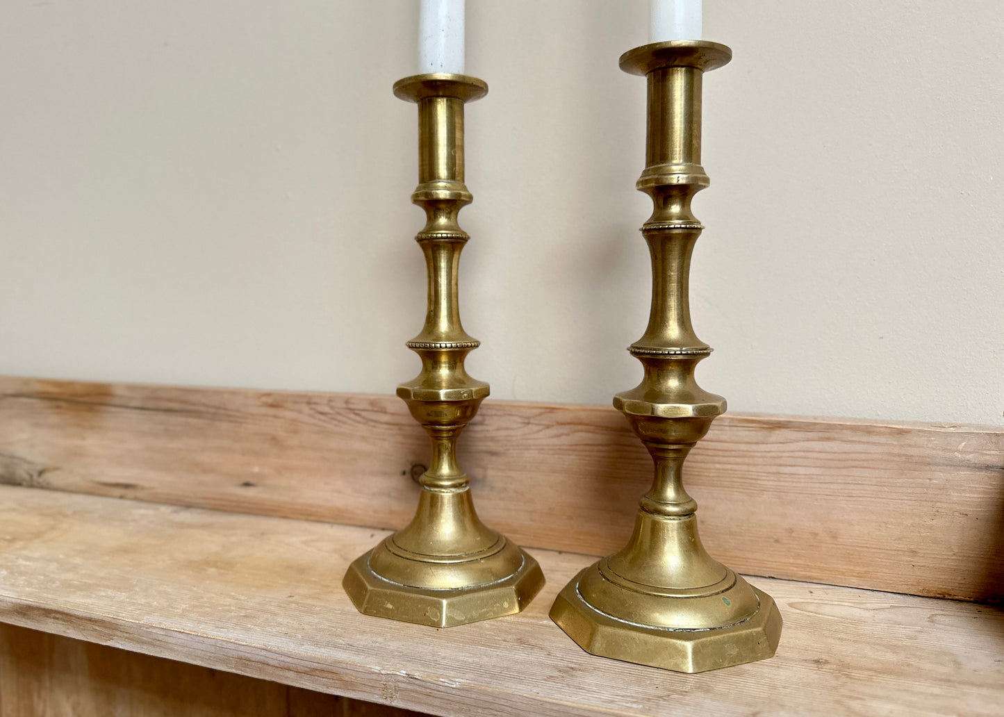 Pair of Brass Candlesticks