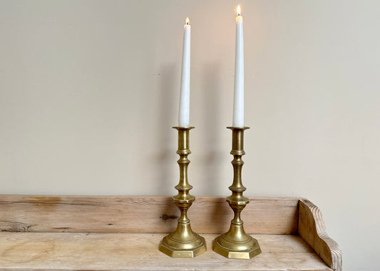 Pair of Brass Candlesticks