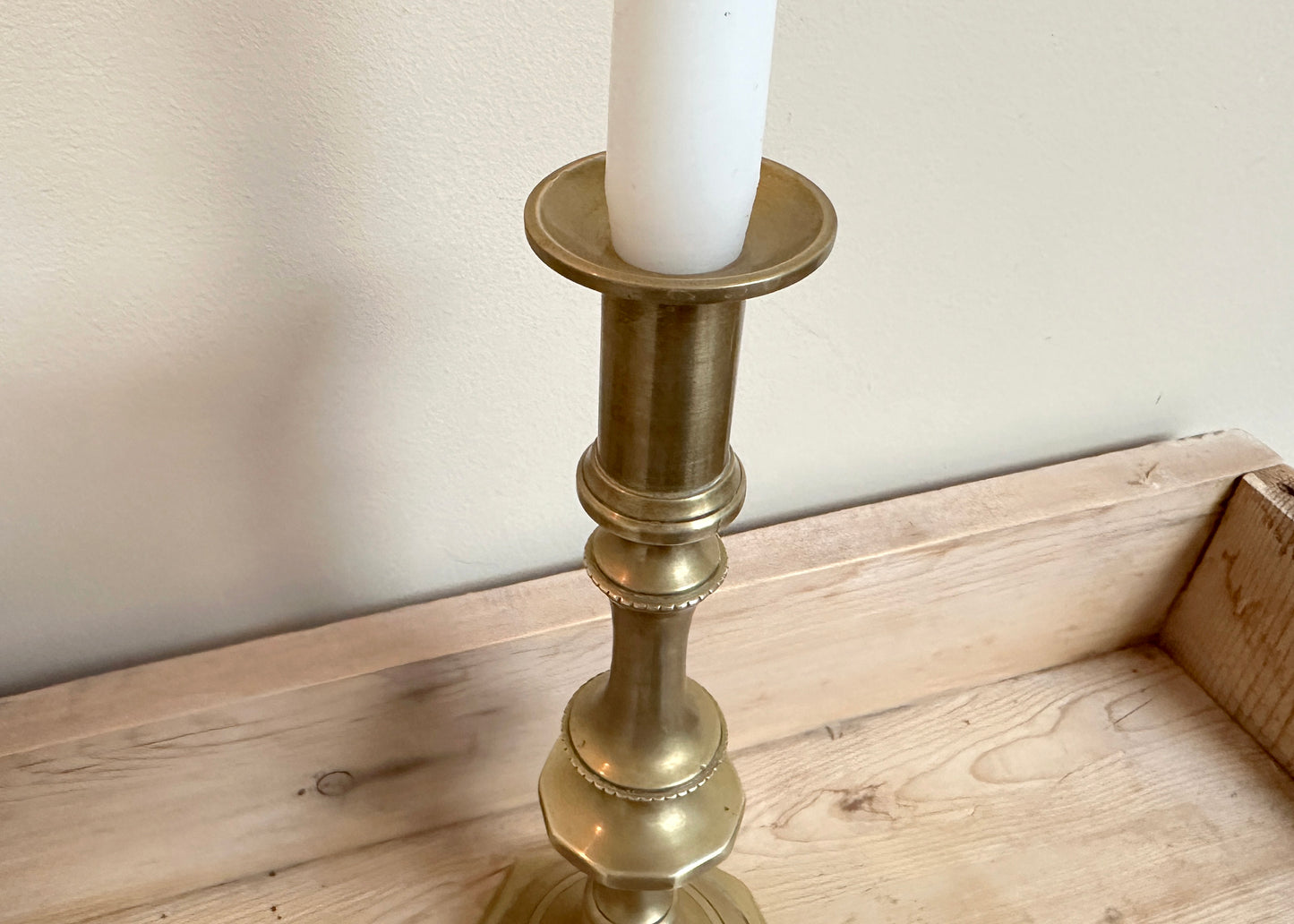 Pair of Brass Candlesticks