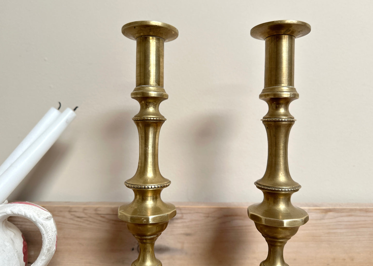 Pair of Brass Candlesticks