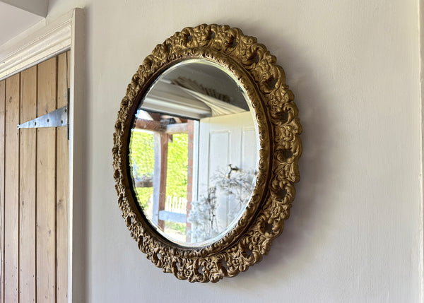 Ornate Gold Frame Mirror