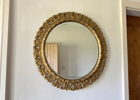Ornate Gold Frame Mirror