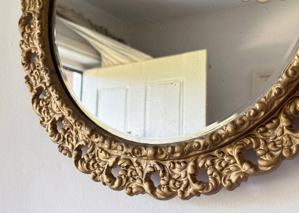 Ornate Gold Frame Mirror