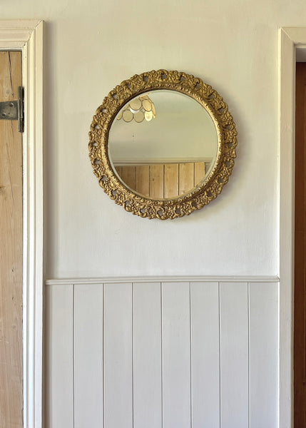Ornate Gold Frame Mirror