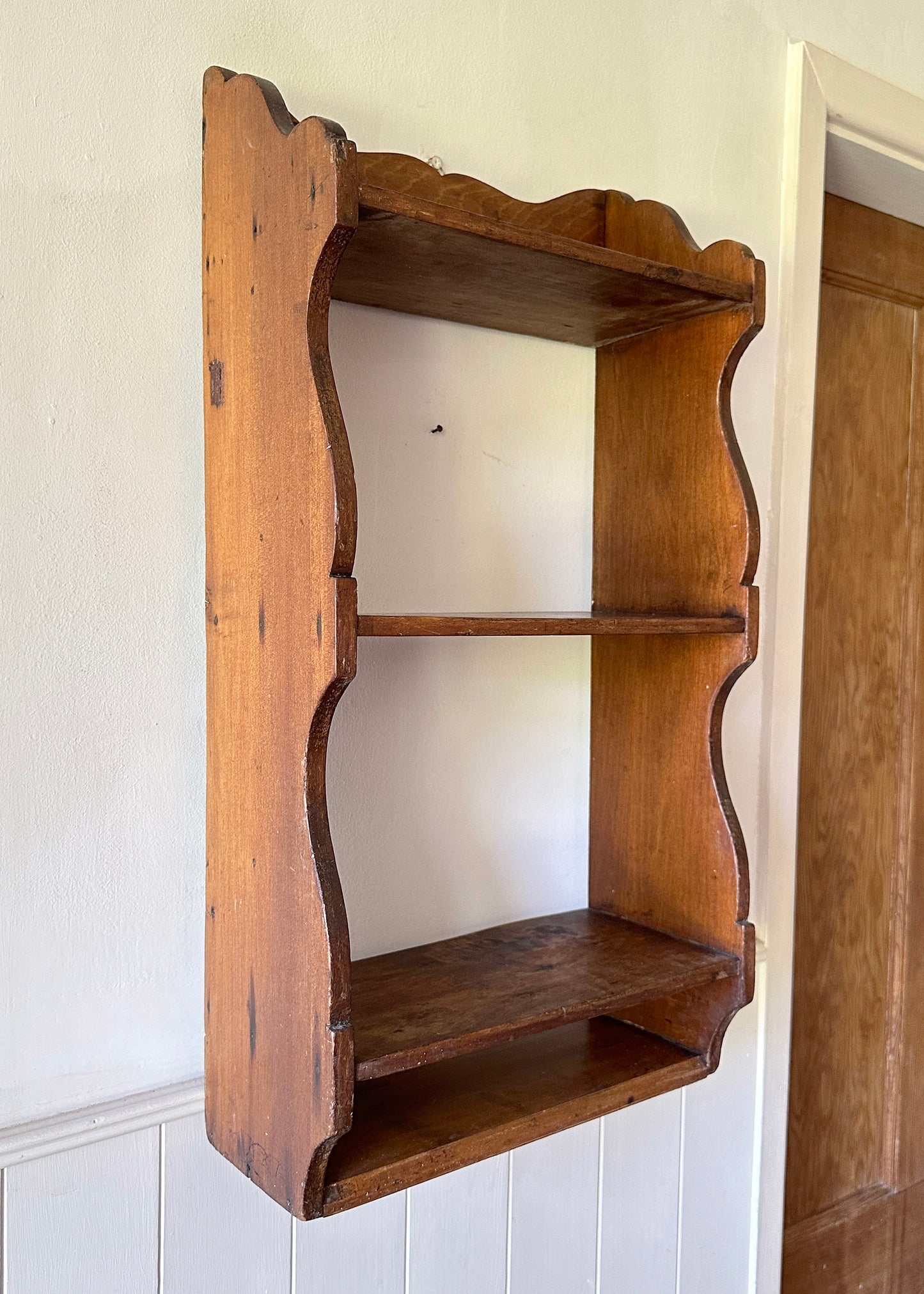 Slim Pine Shelf