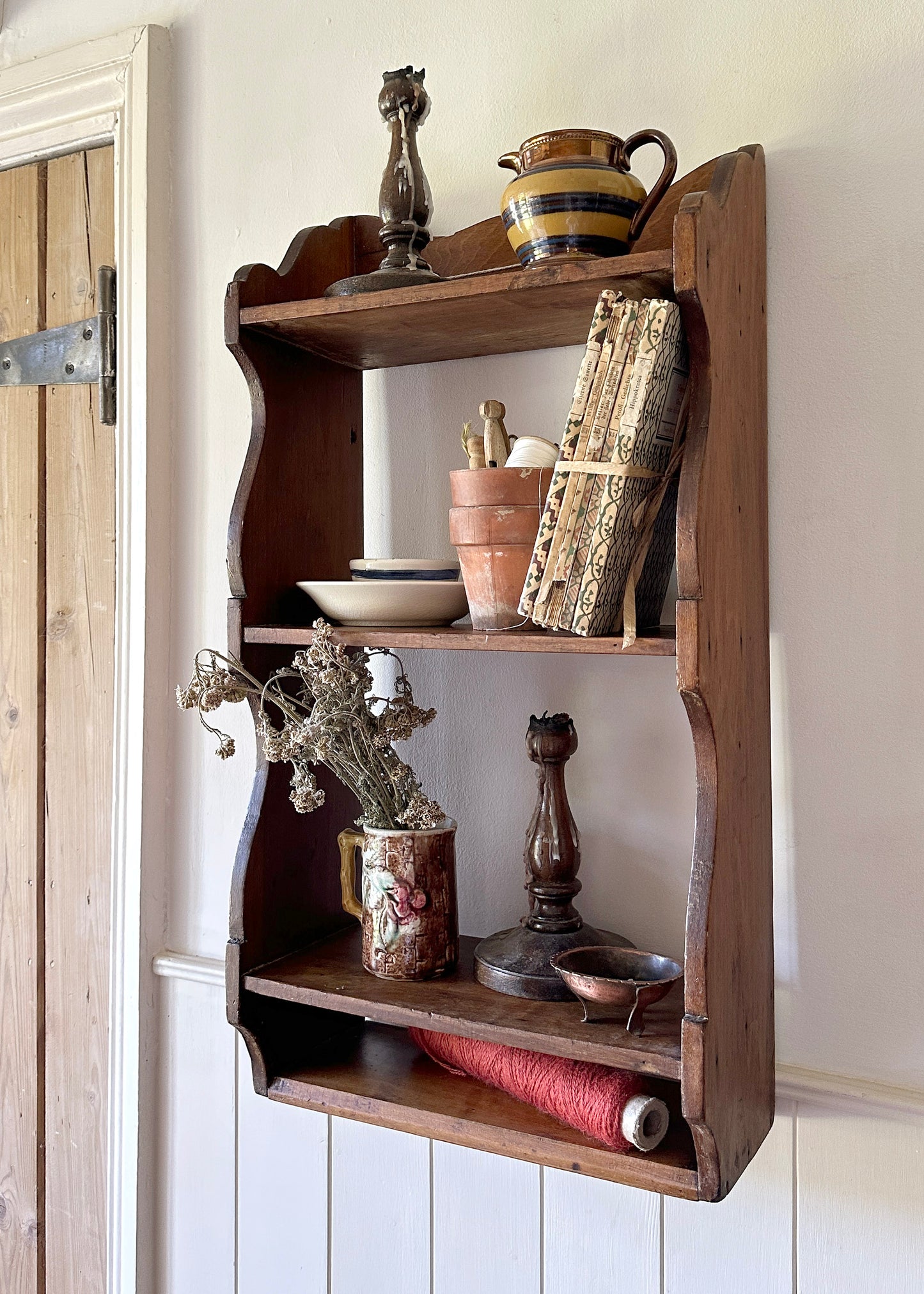 Slim Pine Shelf