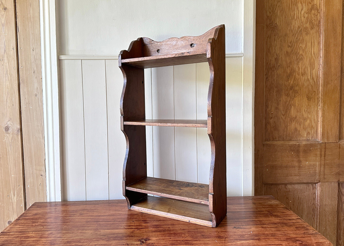 Slim Pine Shelf