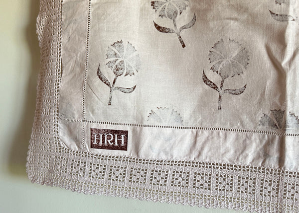 Cornflower- Reworked Tray Cloth