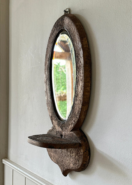 Pair of Mirror Wall Sconces