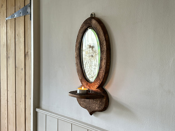 Pair of Mirror Wall Sconces