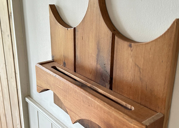 Carved Spoons in Hanging Rack
