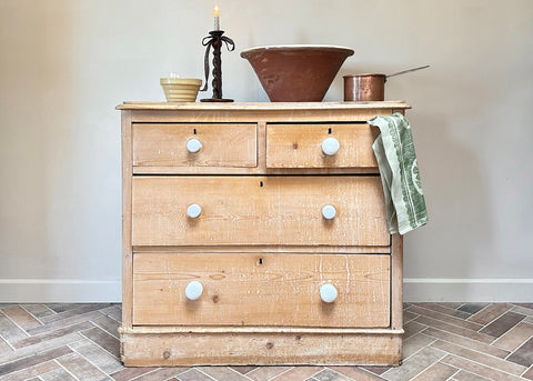 Victorian Pine Chest of Drawers