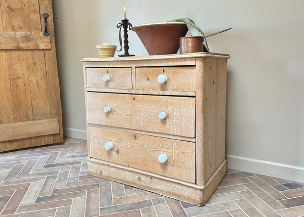 Victorian Pine Chest of Drawers