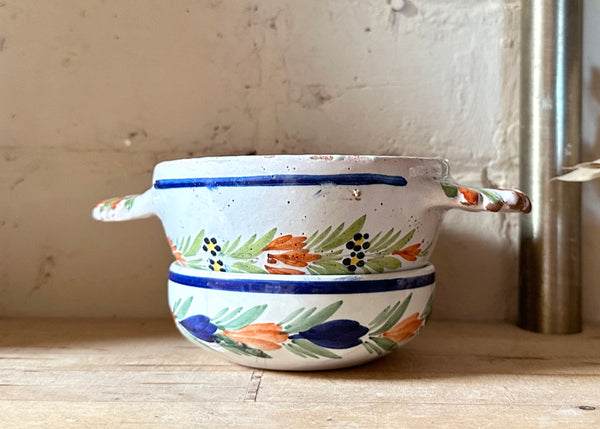 x2 Henriot Quimper Faience Bowl