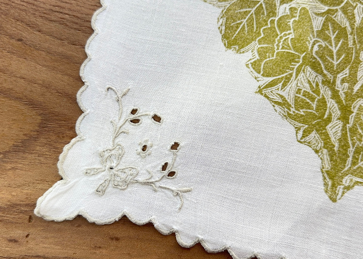 Wild Rose- x4 Reworked Napkins