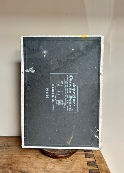 Cockerel Oil on Board