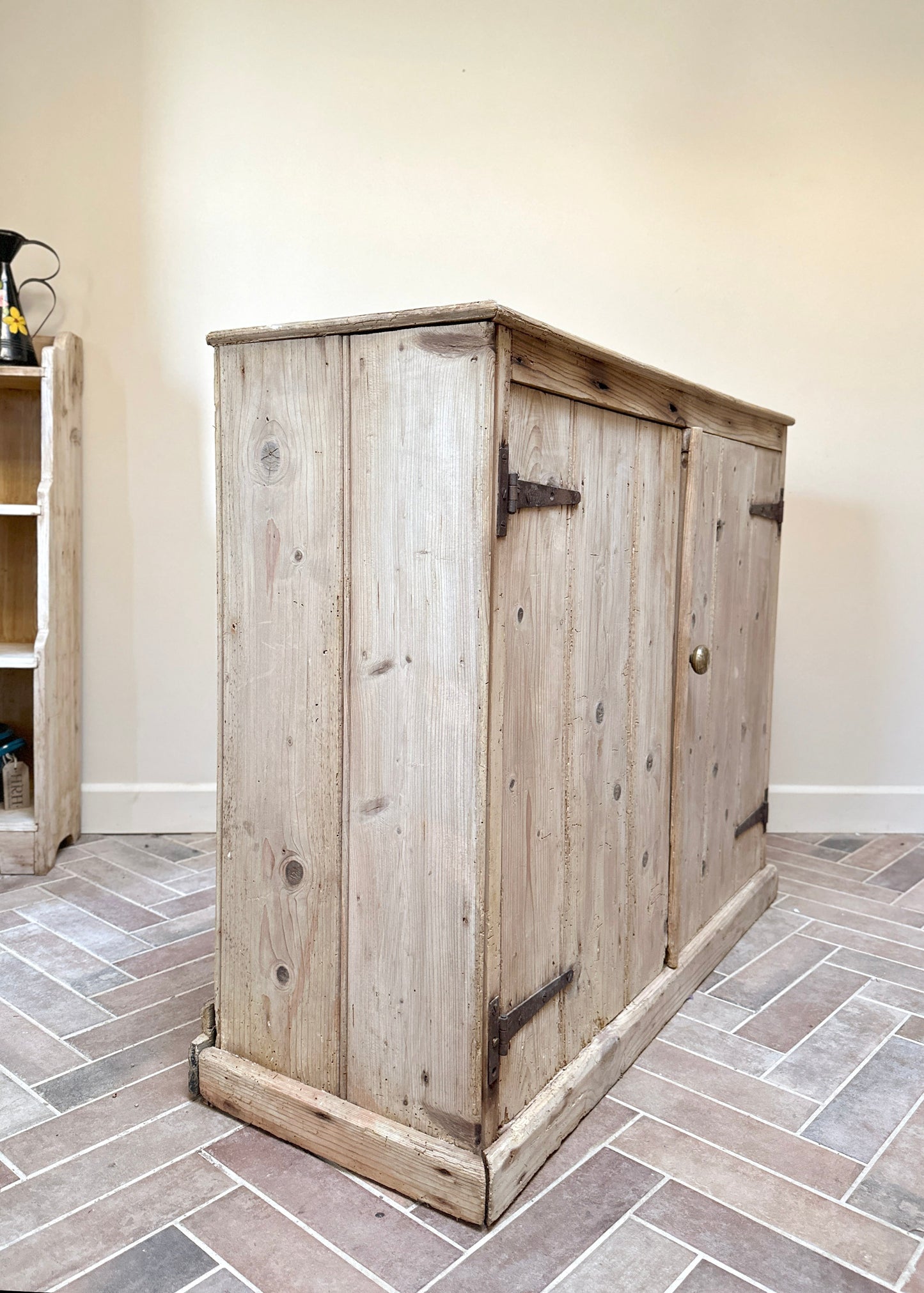 Pitch Pine Housekeepers Cupboard