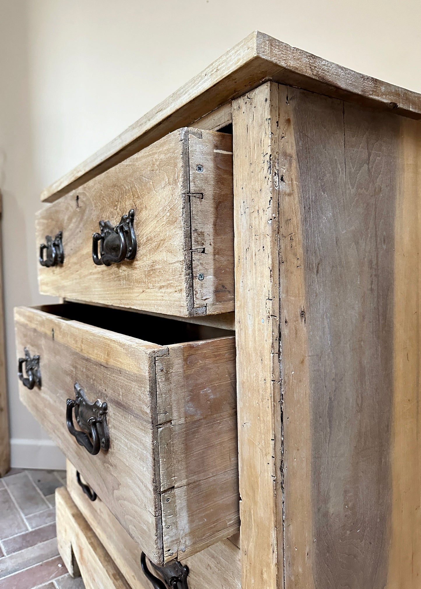 Antique Satinwood Drawers