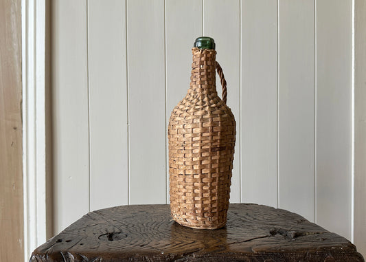 Continental Wicker Wrapped Bottle