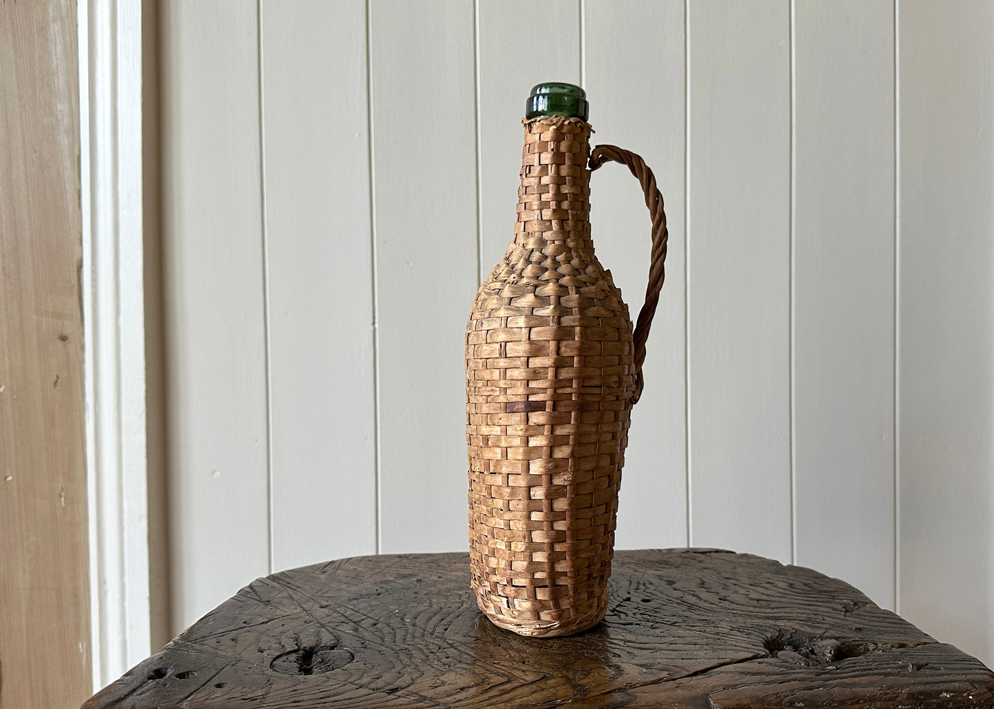 Continental Wicker Wrapped Bottle